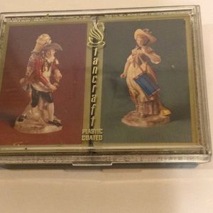 Vintage Stan craft double deck playing cards still sealed